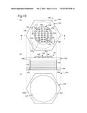 LIGHT-EMITTING APPARATUS AND STRUCTURE FOR ATTACHING LIGHT-EMITTING     APPARATUS TO HEAT SINK diagram and image