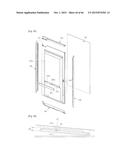 REFRIGERATOR INCLUDING MULTIPLE STORAGE COMPARTMENTS diagram and image