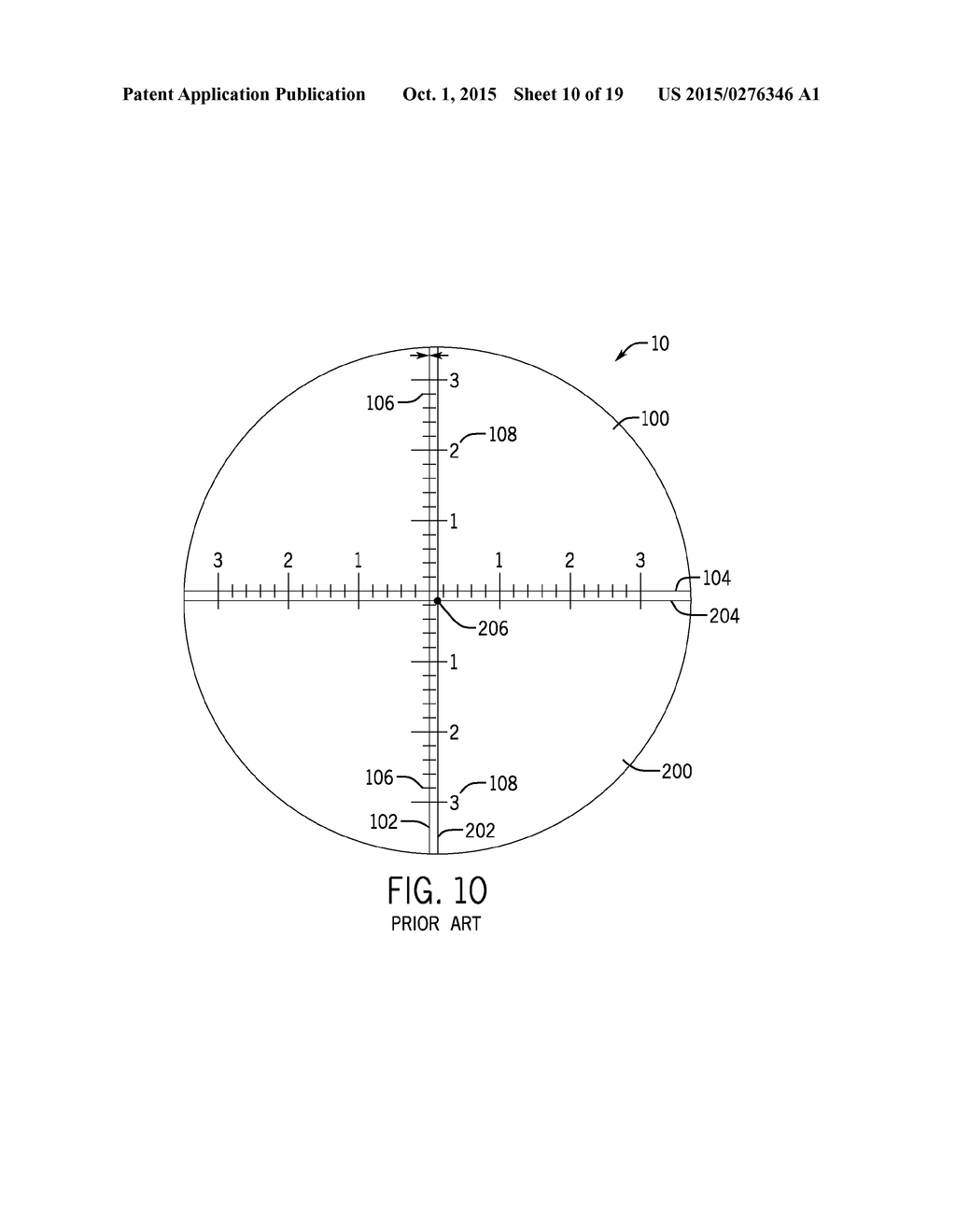 DUAL FOCAL PLANE RETICLES FOR OPTICAL SIGHTING DEVICES - diagram, schematic, and image 11
