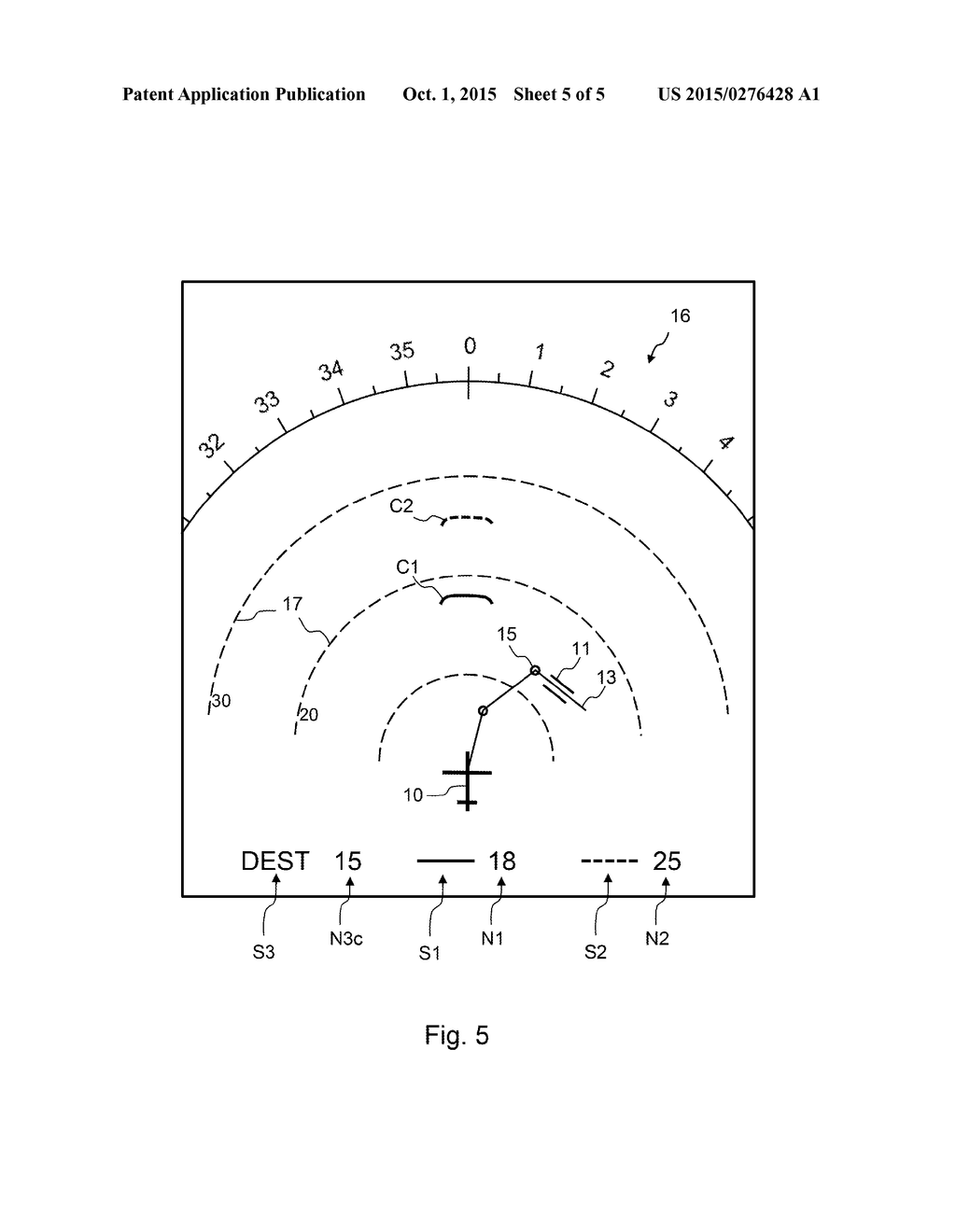 METHOD AND SYSTEM FOR ASSISTING THE PILOTING OF AN AIRCRAFT - diagram, schematic, and image 06