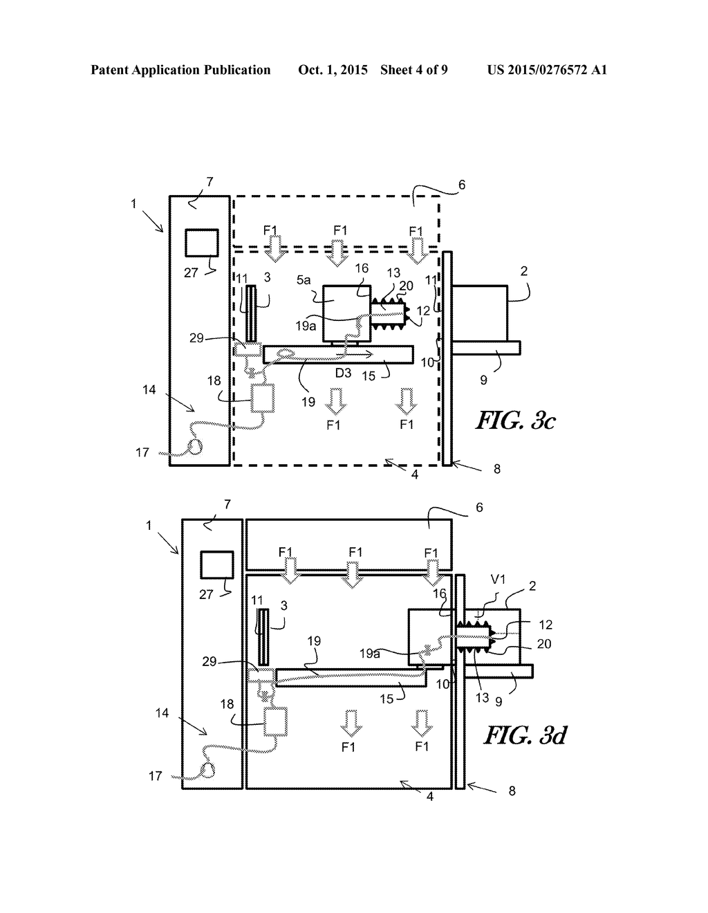 STATION AND METHOD FOR MEASURING PARTICLE CONTAMINATION OF A TRANSPORT     CARRIER FOR CONVEYING AND STORING SEMICONDUCTOR SUBSTRATES AT ATMOSPHERIC     PRESSURE - diagram, schematic, and image 05