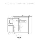 STATION AND METHOD FOR MEASURING PARTICLE CONTAMINATION OF A TRANSPORT     CARRIER FOR CONVEYING AND STORING SEMICONDUCTOR SUBSTRATES AT ATMOSPHERIC     PRESSURE diagram and image