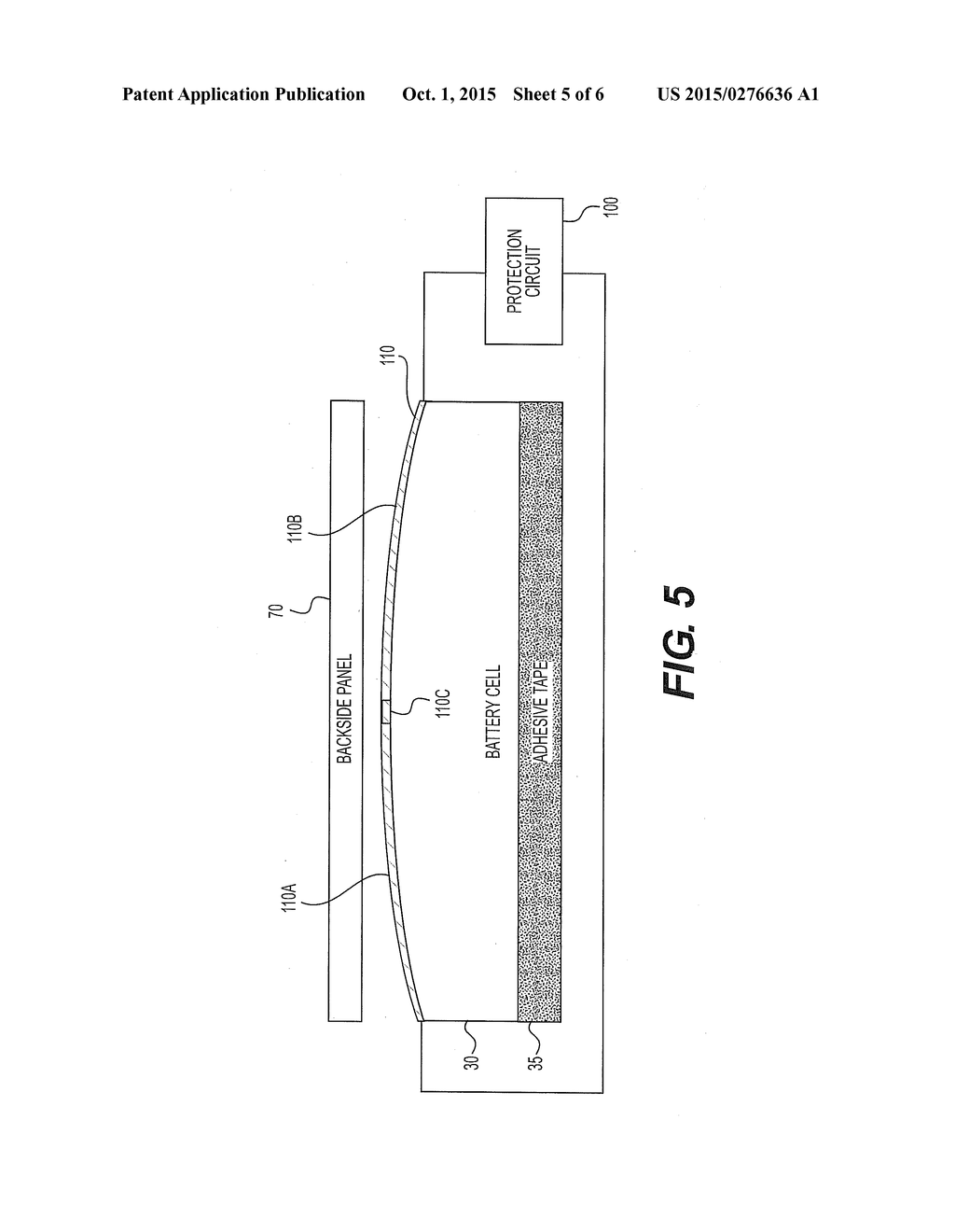 DEVICE TO DETECT BATTERY EXPANSION - diagram, schematic, and image 06