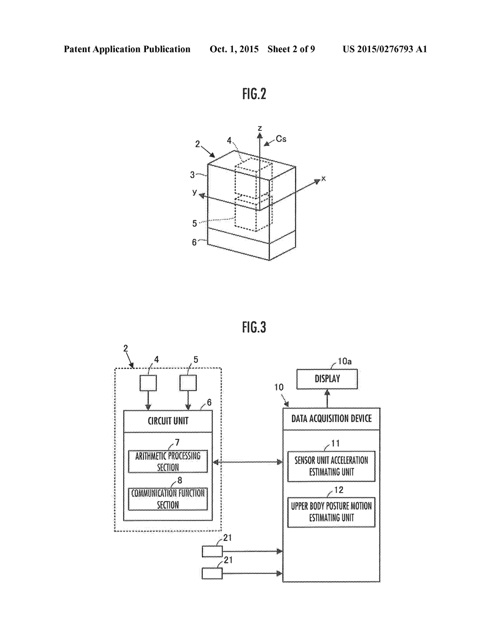 UPPER BODY MOTION MEASUREMENT SYSTEM AND UPPER BODY MOTION MEASUREMENT     METHOD - diagram, schematic, and image 03