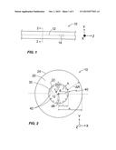 OPTICAL FIBER WITH A LOW-INDEX CORE AND A CORE GRATING diagram and image