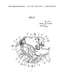 PHOTOSENSITIVE-BODY CARTRIDGE PROVIDED WITH ELECTRODE FOR SUPPLYING POWER     TO CLEANING ROLLER diagram and image