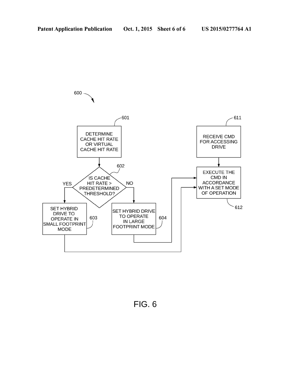 MULTI-MODE NAND-CACHING POLICY FOR HYBRID-HDD - diagram, schematic, and image 07