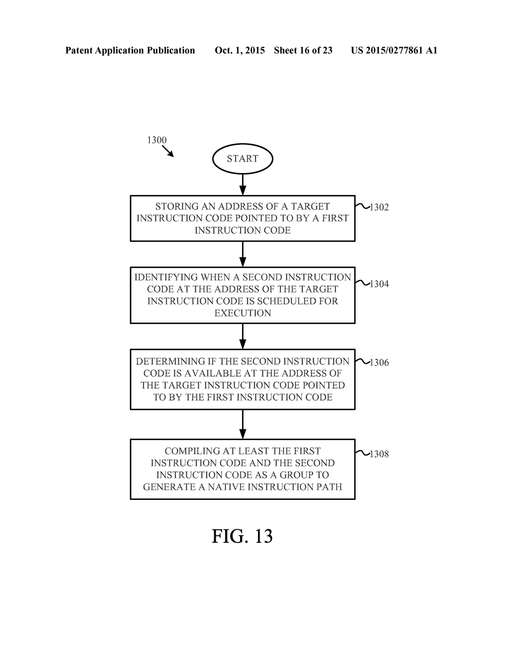 JUST-IN-TIME DYNAMIC TRANSLATION FOR TRANSLATION, COMPILATION, AND     EXECUTION OF NON-NATIVE INSTRUCTIONS - diagram, schematic, and image 17