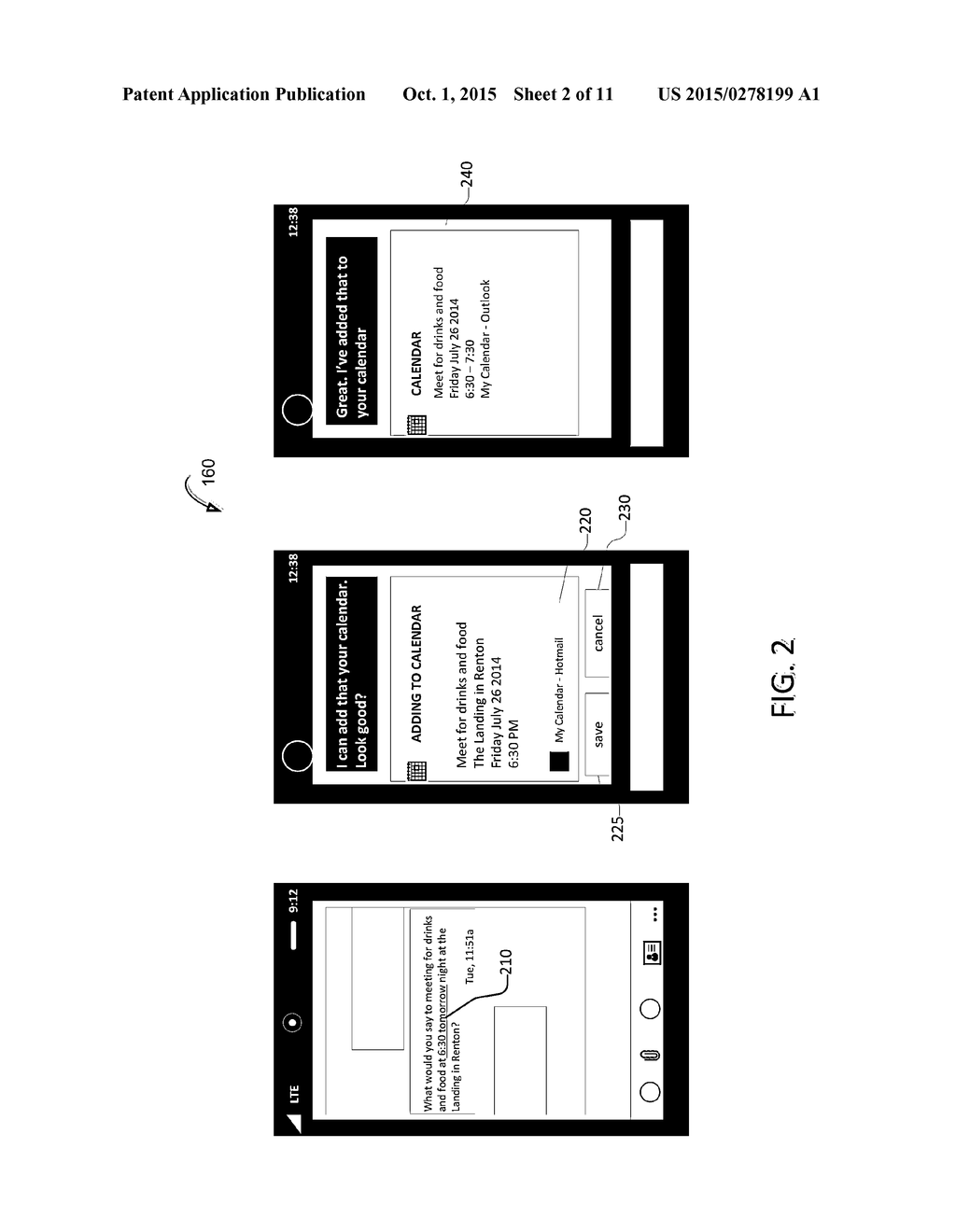 CREATING A CALENDAR EVENT USING CONTEXT - diagram, schematic, and image 03