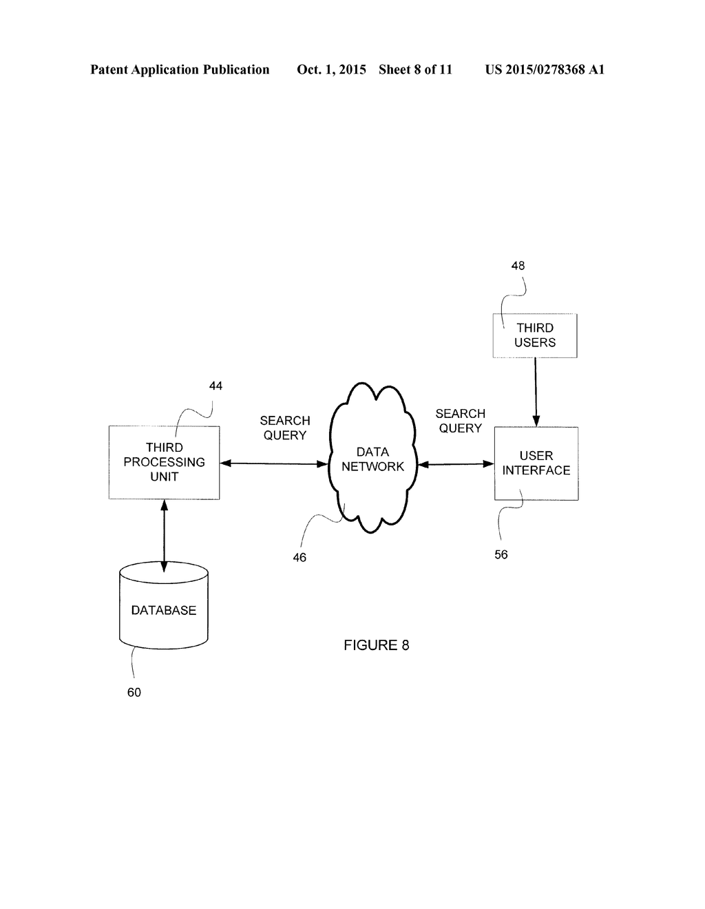 Method, System, Search Engine and Network for Enhancing Search of     Information Over a Data Network - diagram, schematic, and image 09