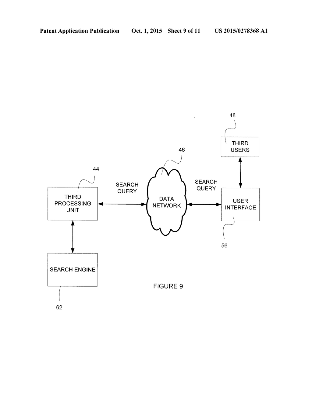 Method, System, Search Engine and Network for Enhancing Search of     Information Over a Data Network - diagram, schematic, and image 10