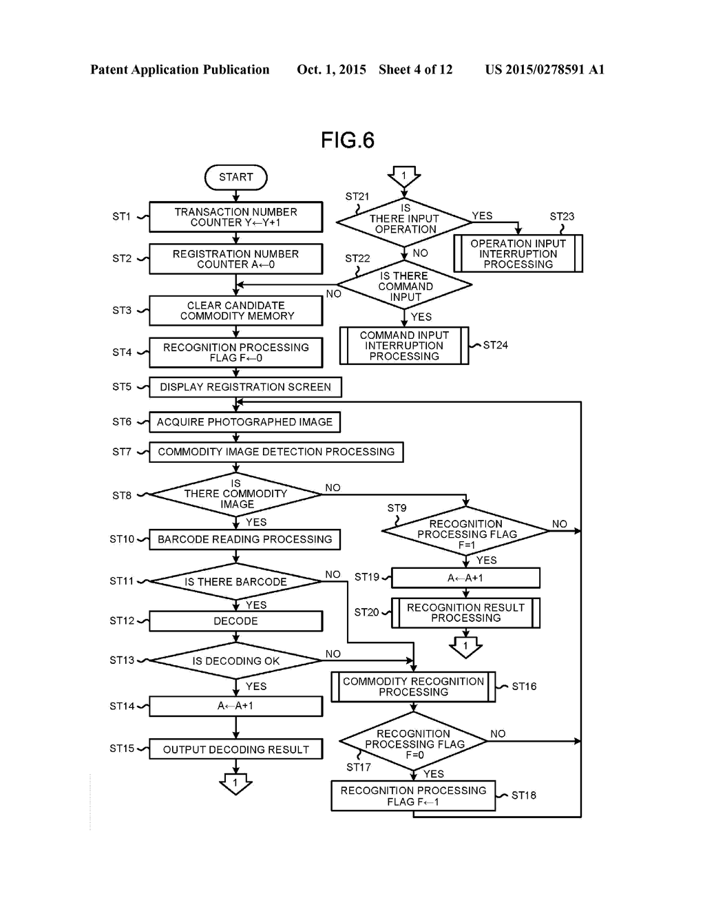 COMMODITY RECOGNITION APPARATUS AND COMMODITY RECOGNITION METHOD - diagram, schematic, and image 05