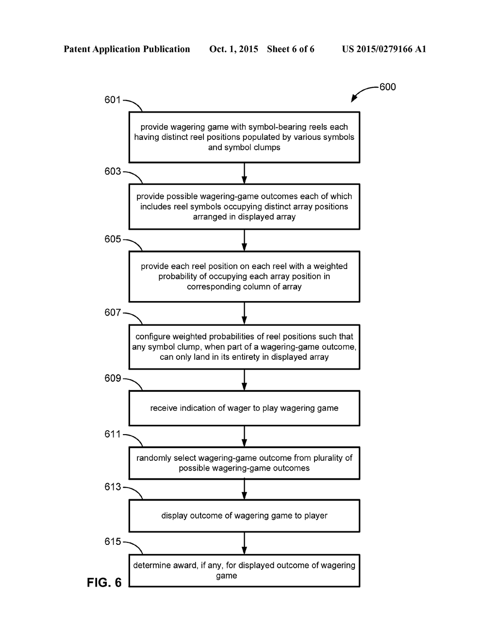 SYSTEMS, METHODS, AND DEVICES FOR PLAYING WAGERING GAMES WITH SYMBOL     CLUMPS AND NON-UNIFORM WEIGHTING OF REEL POSITIONS - diagram, schematic, and image 07