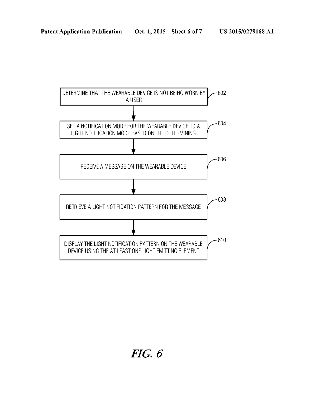 WEARABLE DEVICE AS AN AMBIENT INFORMATION DISPLAY - diagram, schematic, and image 07