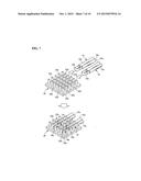 WATERPROOF STRUCTURE FOR STOPPING WATER BETWEEN BARE WIRES OF MULTIPLE     CIRCUITS diagram and image