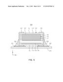 MULTILAYERED CERAMIC CAPACITOR, MOUNTING STRUCTURE OF CIRCUIT BOARD HAVING     THEREON MULTILAYERED CERAMIC CAPACITOR, PACKING UNIT FOR MULTILAYERED     CERAMIC CAPACITOR diagram and image