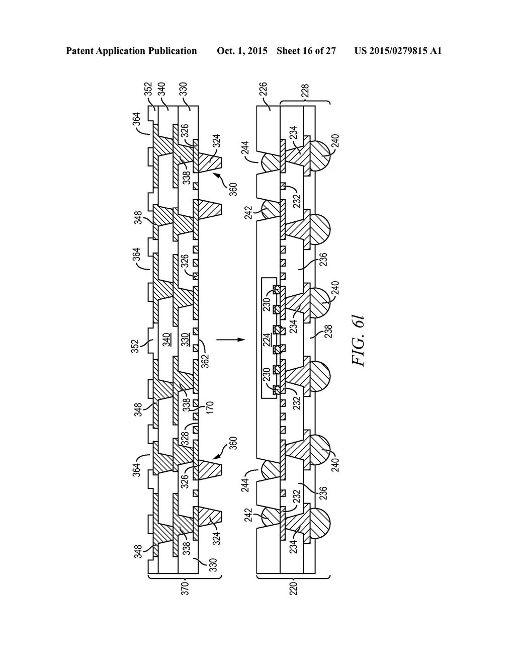 Semiconductor Device and Method of Forming Substrate Having Conductive     Columns - diagram, schematic, and image 17