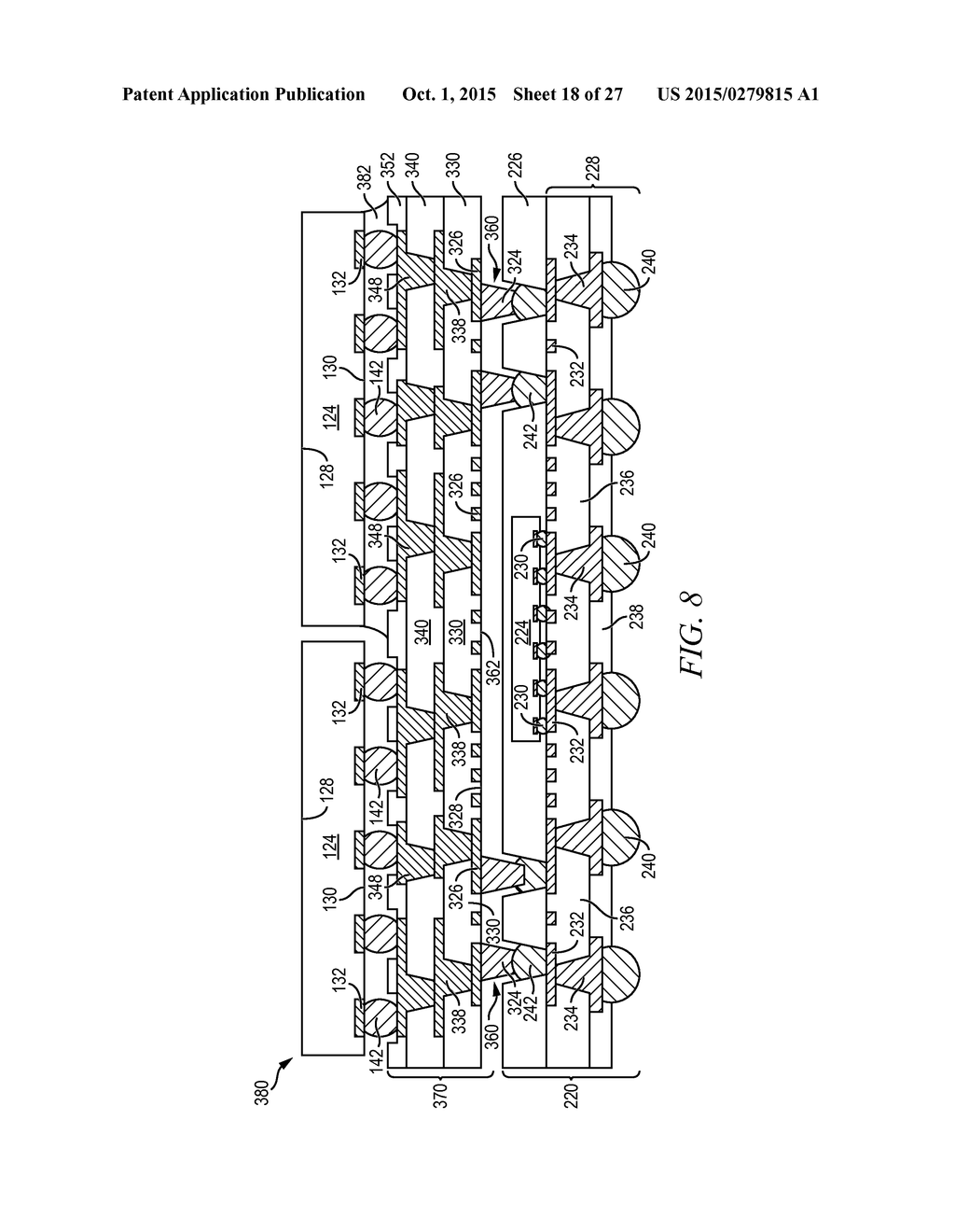 Semiconductor Device and Method of Forming Substrate Having Conductive     Columns - diagram, schematic, and image 19