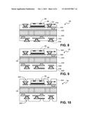 LASER CAVITY FORMATION FOR EMBEDDED DIES OR COMPONENTS IN SUBSTRATE     BUILD-UP LAYERS diagram and image