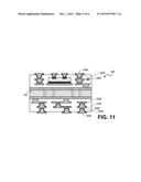 LASER CAVITY FORMATION FOR EMBEDDED DIES OR COMPONENTS IN SUBSTRATE     BUILD-UP LAYERS diagram and image