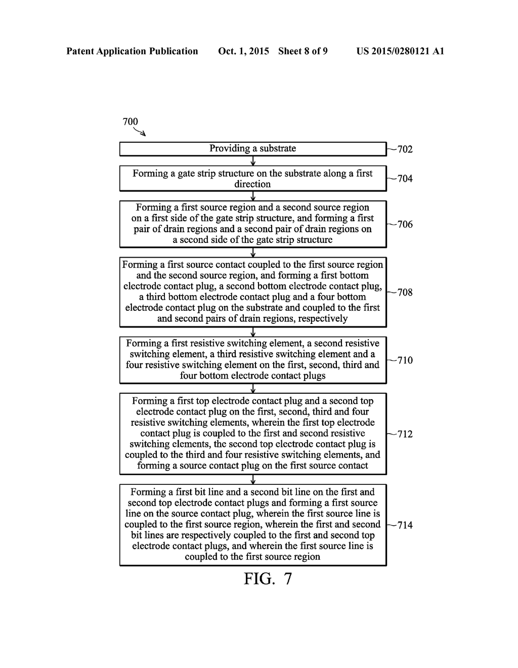 NON-VOLATILE MEMORY DEVICE AND METHODS FOR FABRICATING THE SAME - diagram, schematic, and image 09