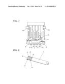 CONNECTOR FOR BIOLOGICAL INFORMATION MEASUREMENT, AND BIOLOGICAL     INFORMATION MEASUREMENT DEVICE USING SAME diagram and image