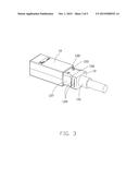 CABLE CONNECTOR ASSEMBLY INSTALLED CONVENIENTLY AND METHOD OF ASSEMBLING     THE SAME diagram and image