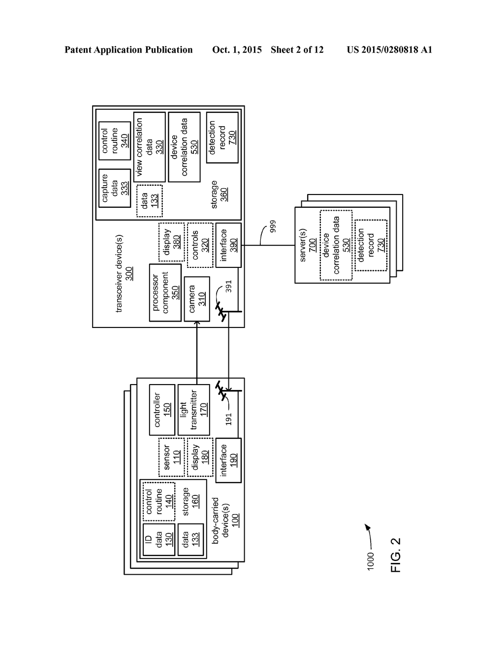 TECHNIQUES FOR COMMUNICATION WITH BODY-CARRIED DEVICES - diagram, schematic, and image 03