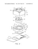 CAMERA MODULE WITH ELECTRO-MAGNETIC INTERFERENCE SHIELDING diagram and image