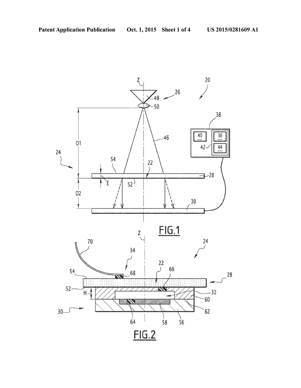 Device for Acquiring an Image of a Sample, Comprising a Facility for     Regulating the Heating of a Support for Receiving the Sample, and     Associated Imaging System - diagram, schematic, and image 02