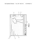 METHOD FOR TRACKING DISPLAYS DURING A COLLABORATION SESSION AND     INTERACTIVE BOARD EMPLOYING SAME diagram and image