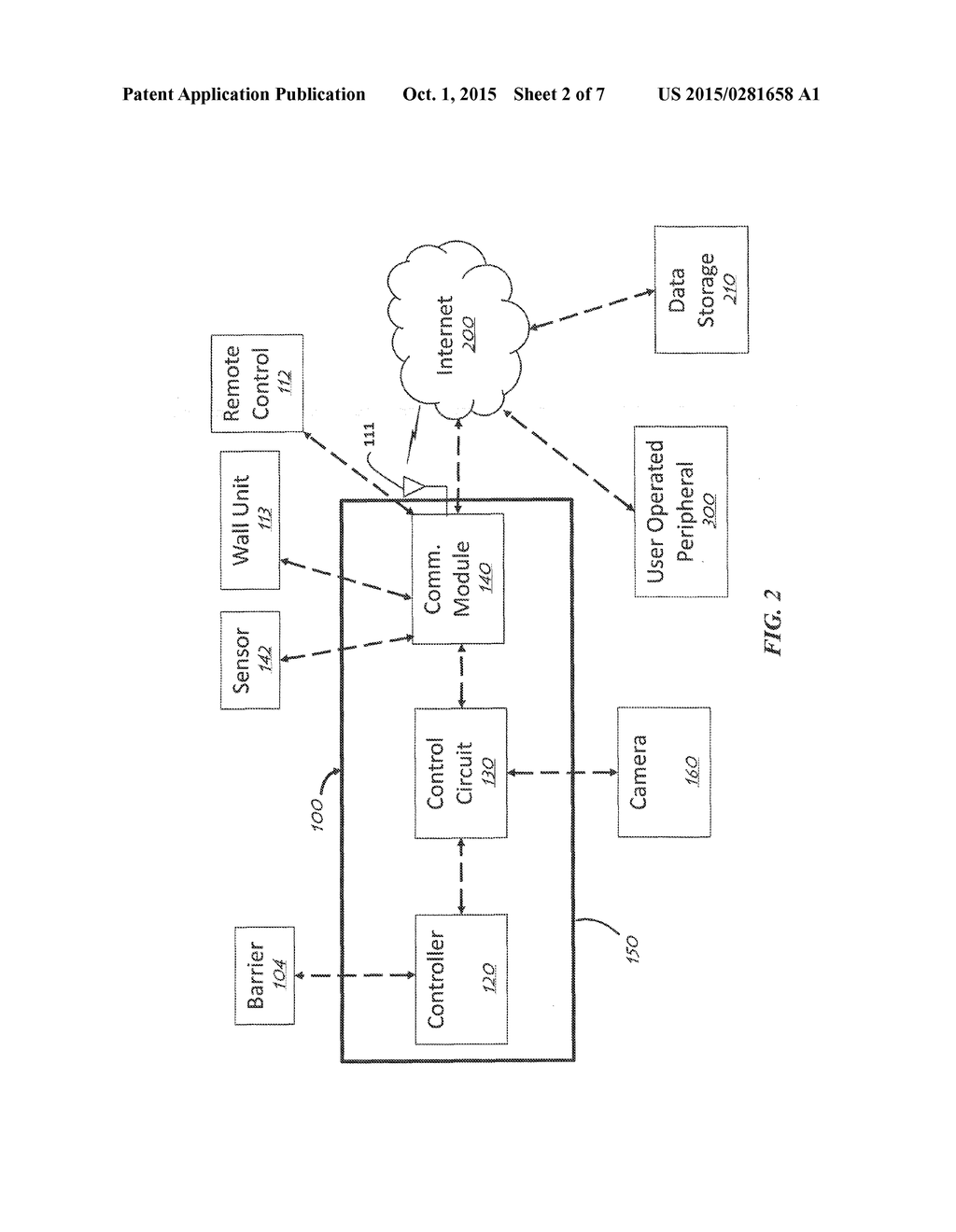 Barrier Operator Control of A Camera - diagram, schematic, and image 03