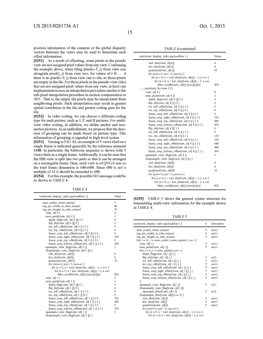 TILING IN VIDEO ENCODING AND DECODING - diagram, schematic, and image 44