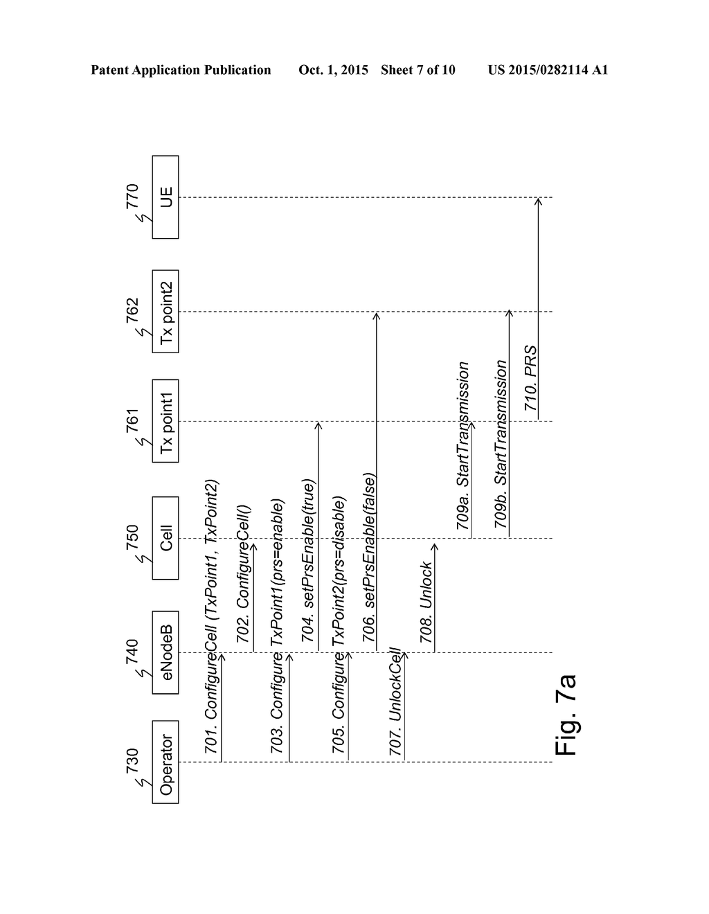 METHOD AND NODE FOR POSITIONING IN COMBINED CELL - diagram, schematic, and image 08