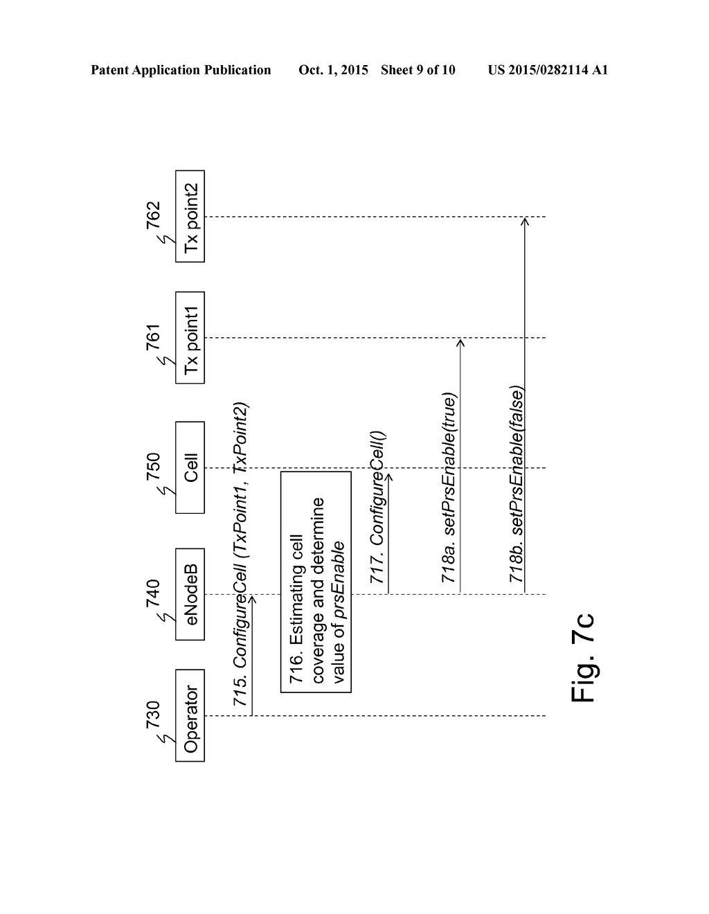 METHOD AND NODE FOR POSITIONING IN COMBINED CELL - diagram, schematic, and image 10