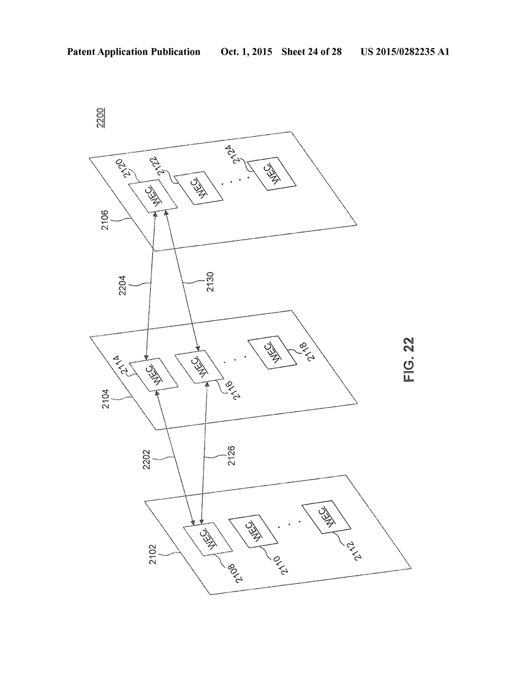 Wireless Bus For Intra-Chip and Inter-Chip Communication, Including     Wireless-Enabled Component (WEC) Embodiments - diagram, schematic, and image 25