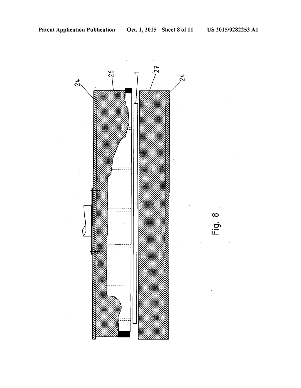 HEATING DEVICE FOR CONDUCTIVE HEATING OF A SHEET METAL BLANK - diagram, schematic, and image 09