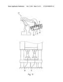 HEATING DEVICE FOR CONDUCTIVE HEATING OF A SHEET METAL BLANK diagram and image