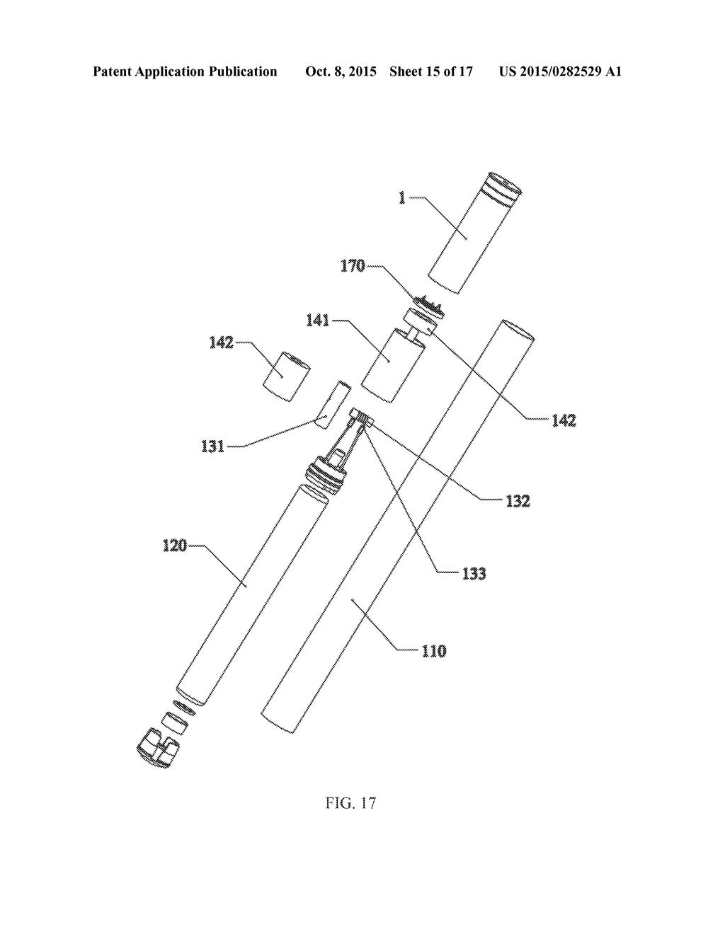 ATOMIZER AND ELECTRONIC CIGARETTE HAVING SAME - diagram, schematic, and image 16