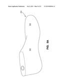 COMPONENTS FOR ARTICLES OF FOOTWEAR INCLUDING LIGHTWEIGHT, SELECTIVELY     SUPPORTED TEXTILE COMPONENTS diagram and image