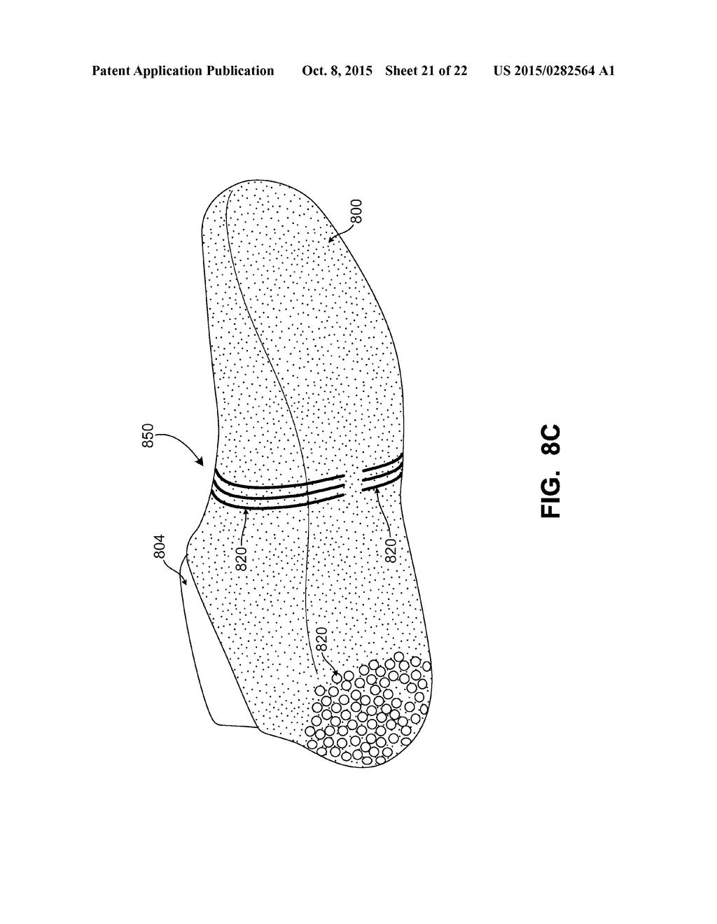 COMPONENTS FOR ARTICLES OF FOOTWEAR INCLUDING LIGHTWEIGHT, SELECTIVELY     SUPPORTED TEXTILE COMPONENTS - diagram, schematic, and image 22