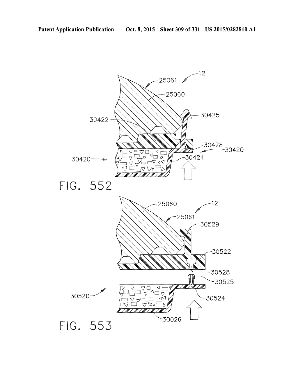 RETAINER ASSEMBLY INCLUDING A TISSUE THICKNESS COMPENSATOR - diagram, schematic, and image 310