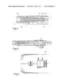 ELECTROSURGICAL INSTRUMENT WITH CLAMPING PRESSURE CONTROL FOR ELECTRODE     BRANCHES diagram and image