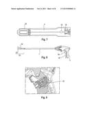 ELECTROSURGICAL INSTRUMENT WITH CLAMPING PRESSURE CONTROL FOR ELECTRODE     BRANCHES diagram and image