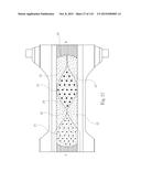 Absorbent Articles Having Zones diagram and image