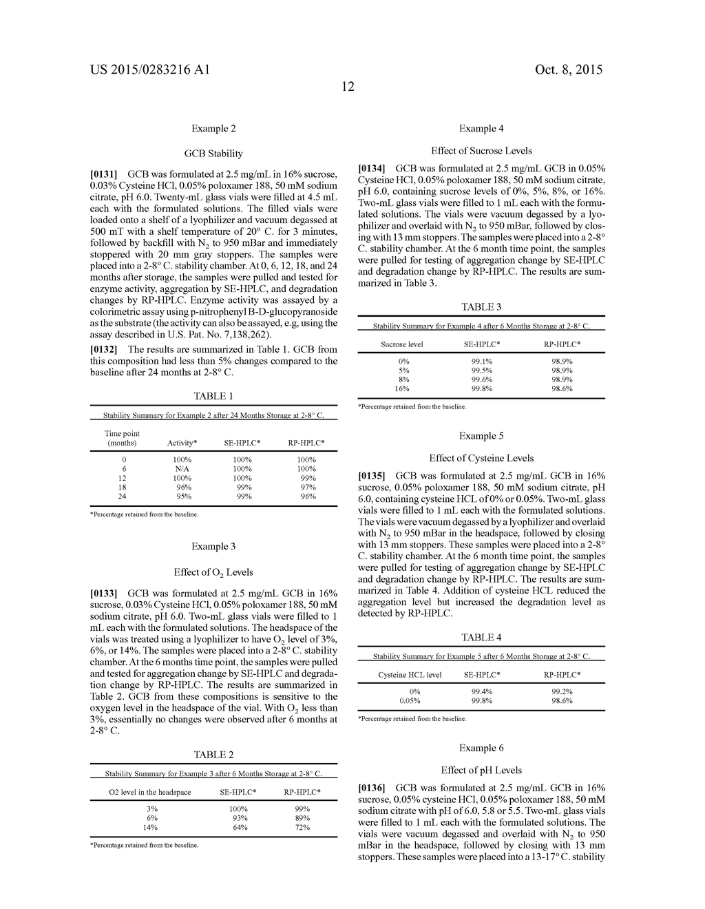 STABILIZED COMPOSITIONS OF PROTEINS HAVING A FREE THIOL MOIETY - diagram, schematic, and image 13