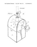 SHARPS CONTAINER FOR  NO-TOUCH,  SEQUENTIAL SAFE STORAGE OF USED PEN     NEEDLES diagram and image