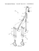 BELT PULLING EXERCISE APPARATUS diagram and image