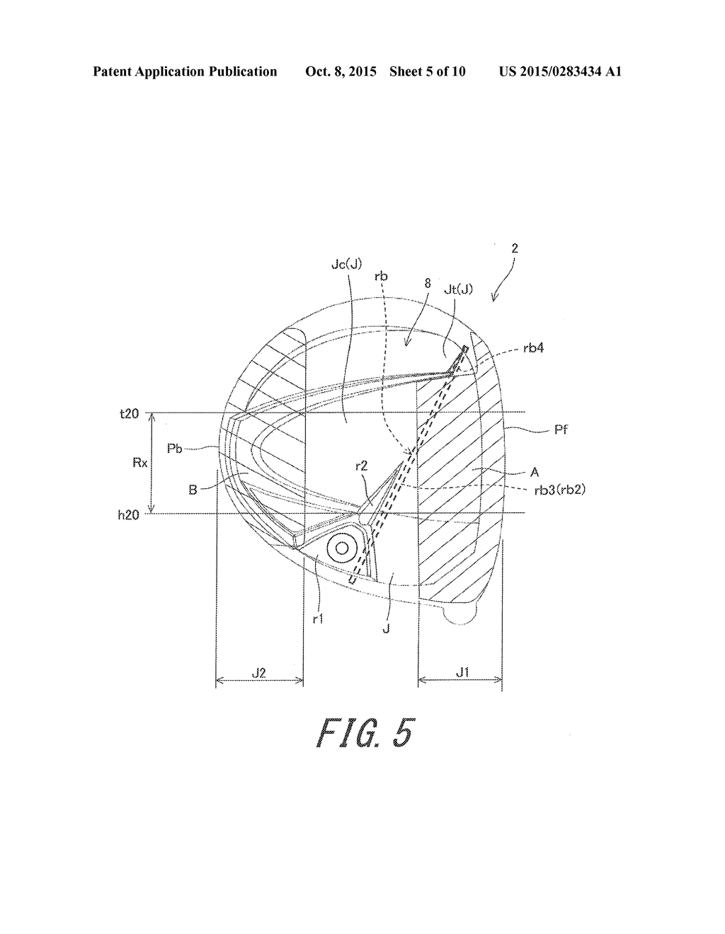 GOLF CLUB HEAD - diagram, schematic, and image 06