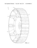 WHEEL AND TIRE ASSEMBLY INCLUDING A COLLAPSIBLE WHEEL diagram and image